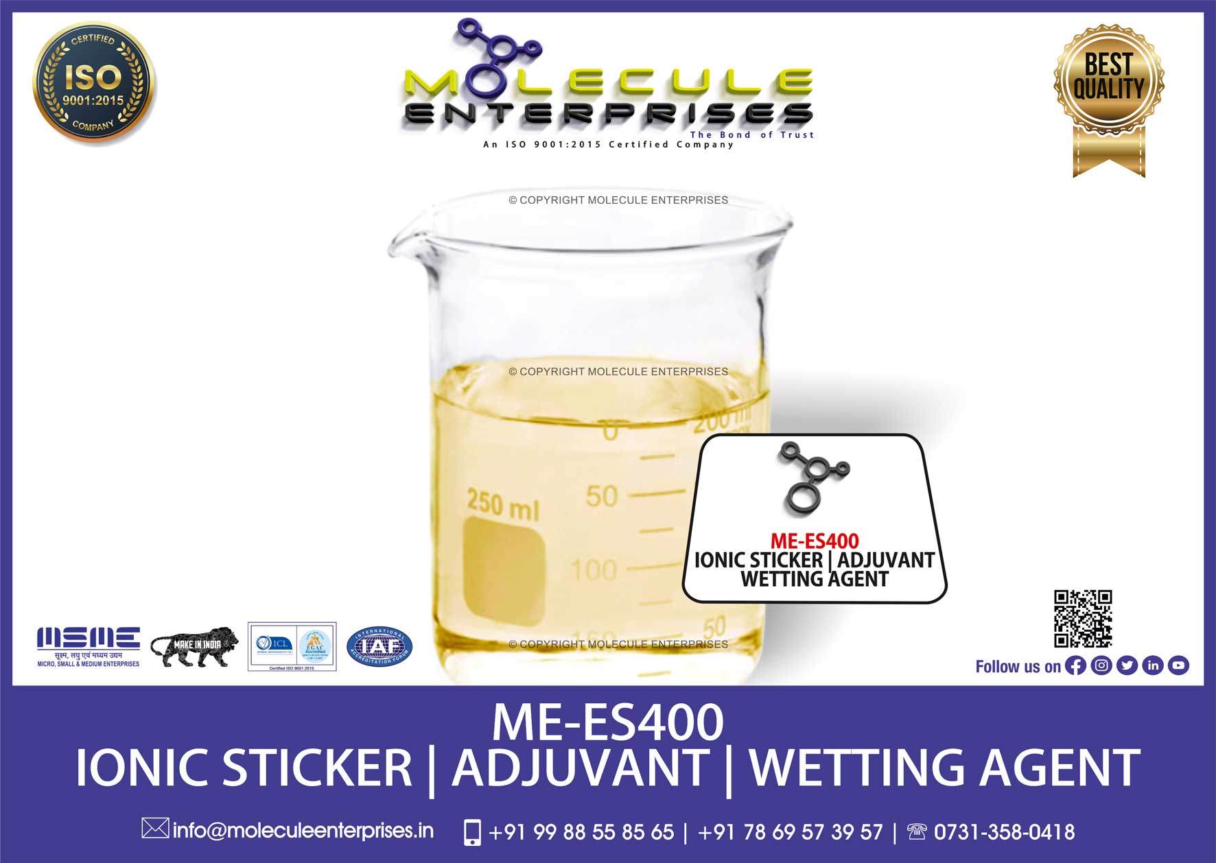 Agricultural Spreader, Chipko, Sticker, Surfactant, Adjuvants Suppliers