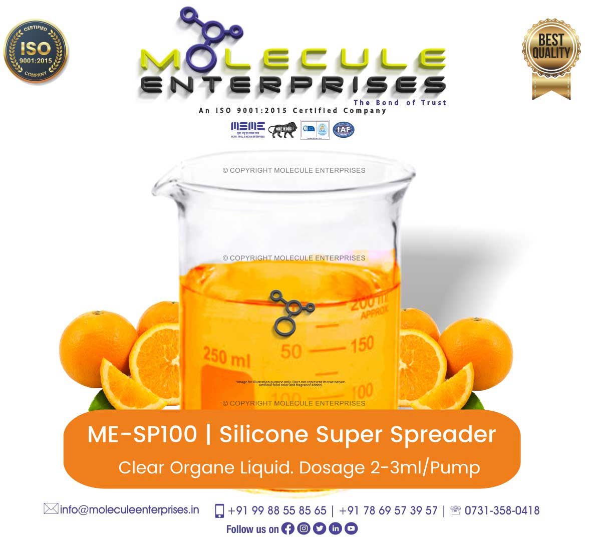 orange dhanuka wetcit silicone chipko spreader adjuvant sticker