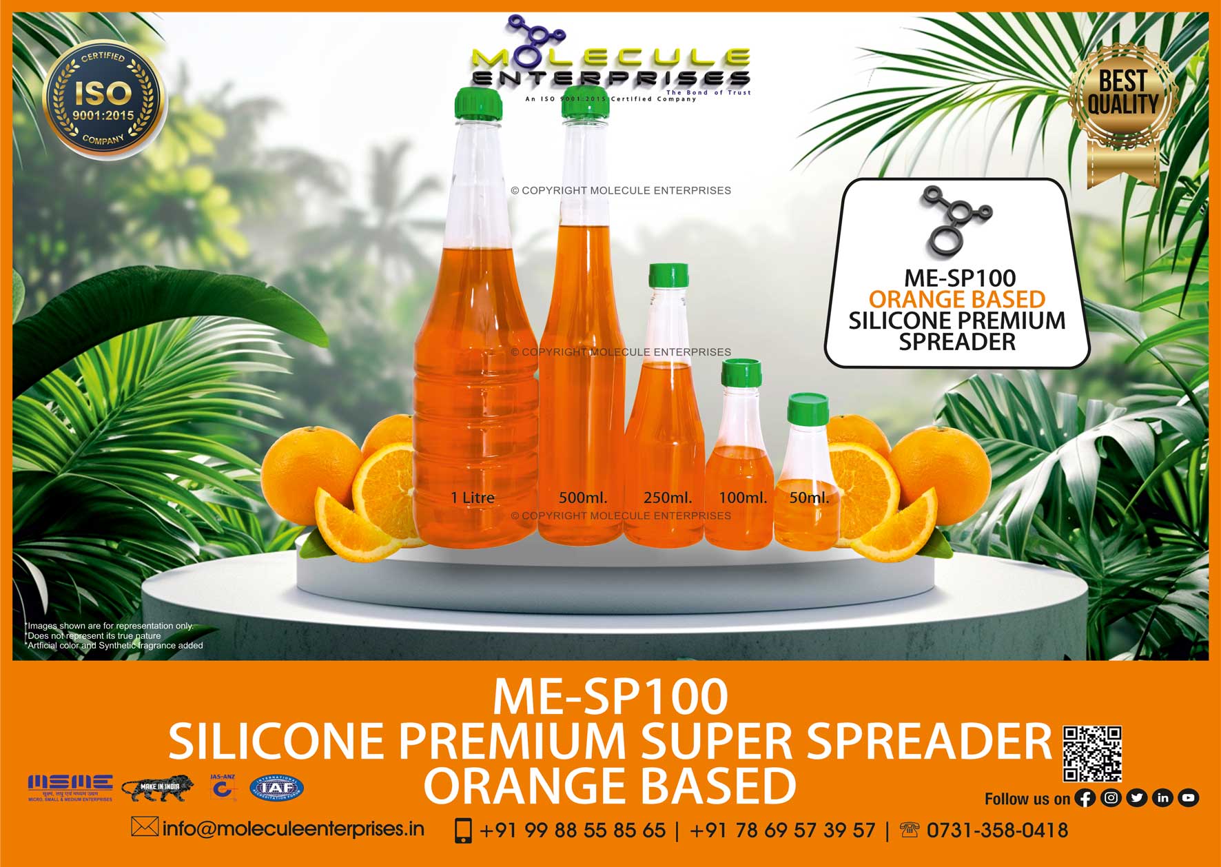 orange silicone spray adjuvant and super spreader