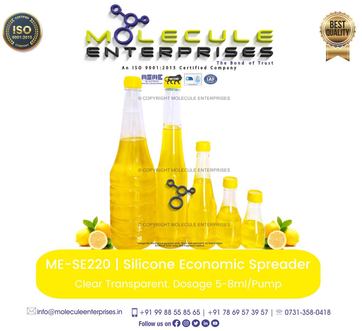 SE220 Silicone Super Spreader Chipko Adjuvant
